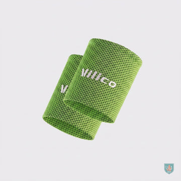 2-Pack Breathable Cooling Wrist Sweatbands for Tennis