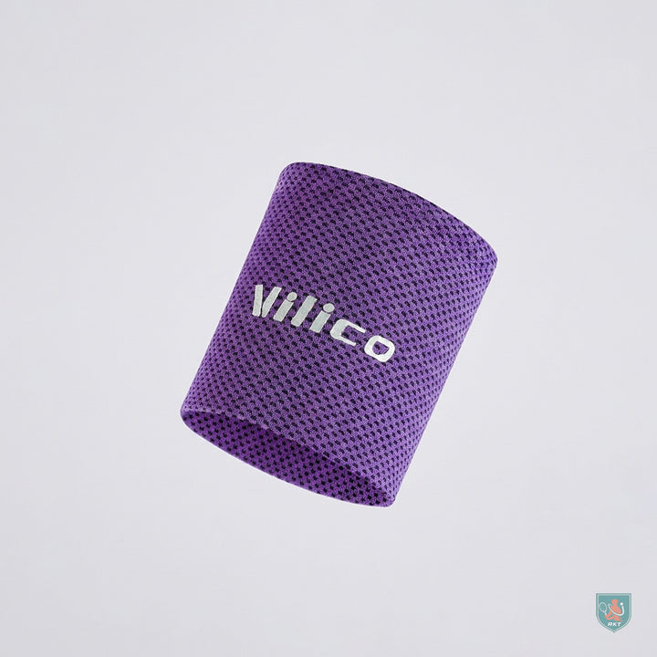 2-Pack Breathable Cooling Wrist Sweatbands for Tennis
